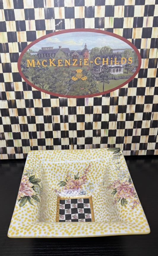 MacKenzie-Childs Dots Up Torquay Bowl (8")