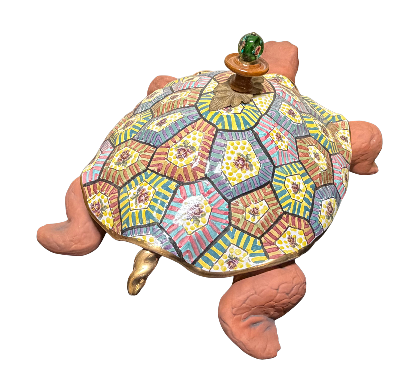MacKenzie Childs Torquay Turtle Tureen