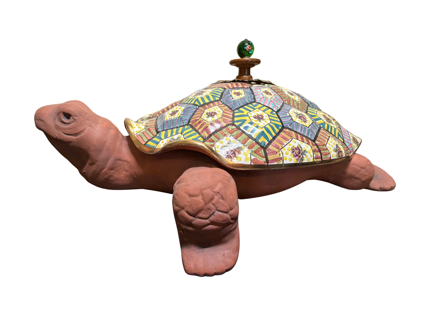 MacKenzie Childs Torquay Turtle Tureen