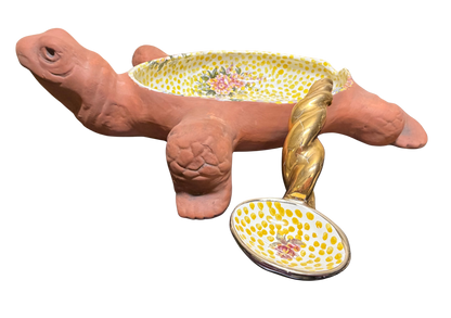 MacKenzie Childs Torquay Turtle Tureen