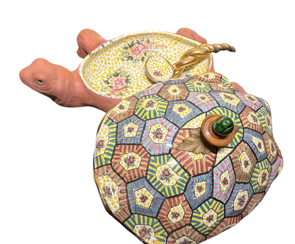 MacKenzie Childs Torquay Turtle Tureen