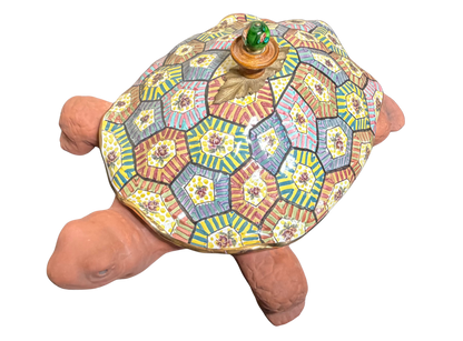 MacKenzie Childs Torquay Turtle Tureen