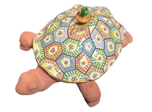 MacKenzie Childs Torquay Turtle Tureen