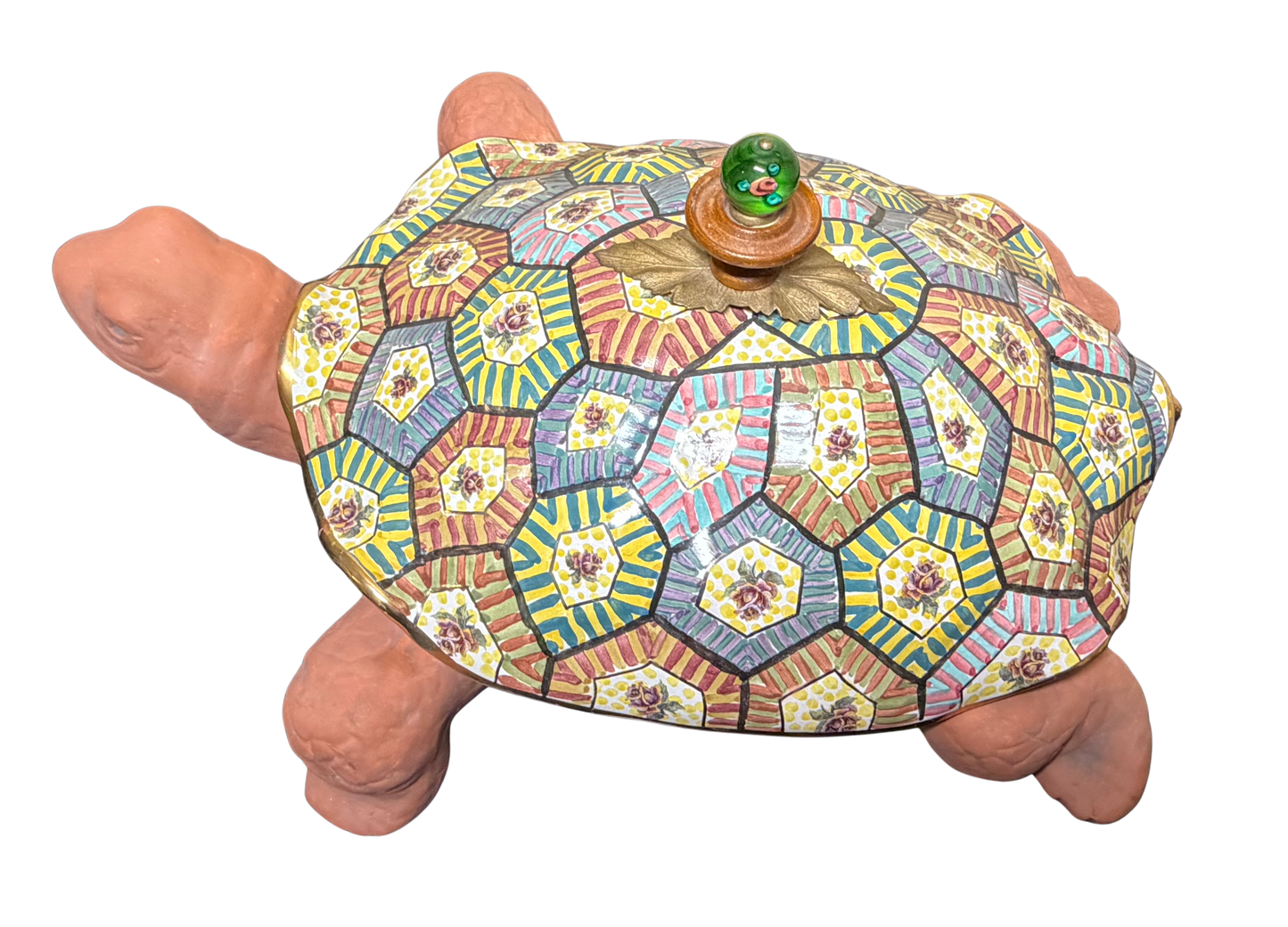 MacKenzie Childs Torquay Turtle Tureen