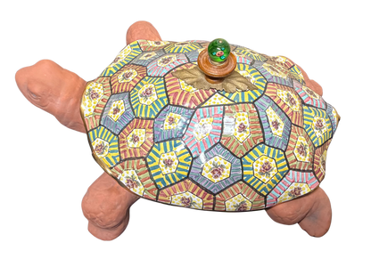 MacKenzie Childs Torquay Turtle Tureen
