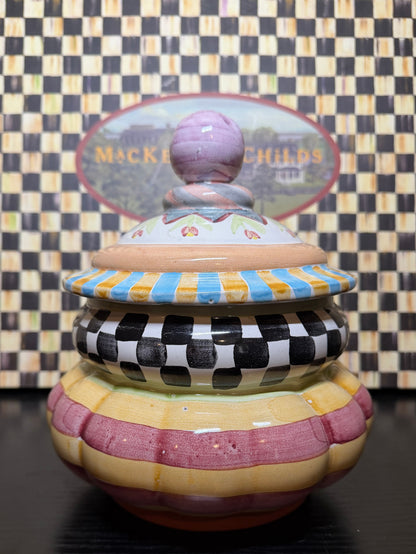MacKenzie-Childs Taylor Groovy Canister