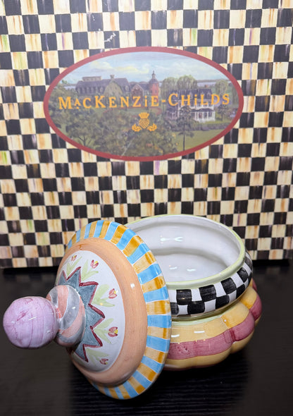 MacKenzie-Childs Taylor Groovy Canister