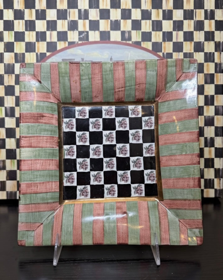 MacKenzie-Childs Palm & Devon Torquay Plate