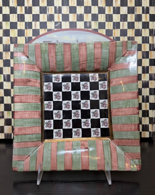 MacKenzie-Childs Palm & Devon Torquay Plate