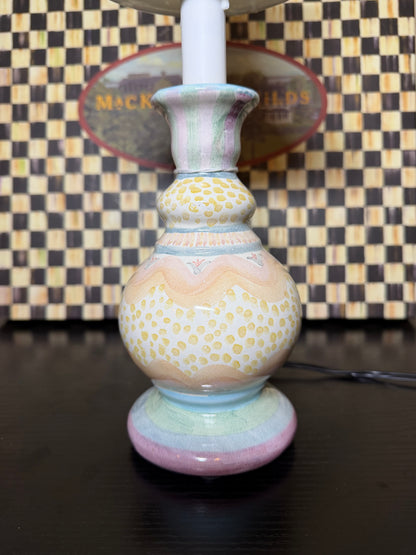 MacKenzie-Childs Brittany Globe CS Lamp (with Shade)