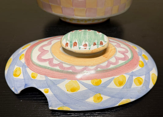 MacKenzie Childs Taylor Oval Tureen